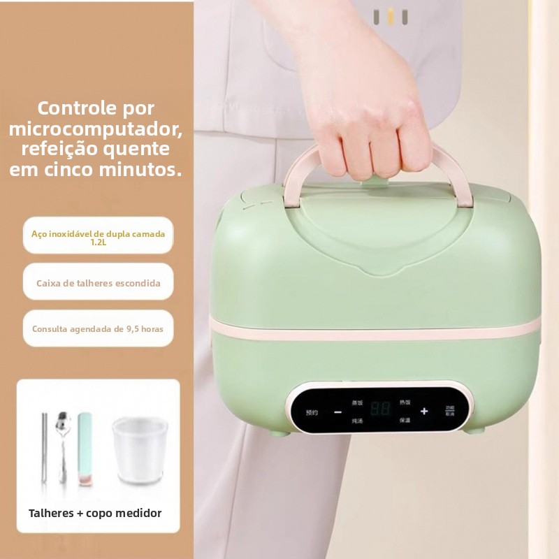 🍱 Comida quente todos os dias! A marmita elétrica inteligente que facilita a sua rotina