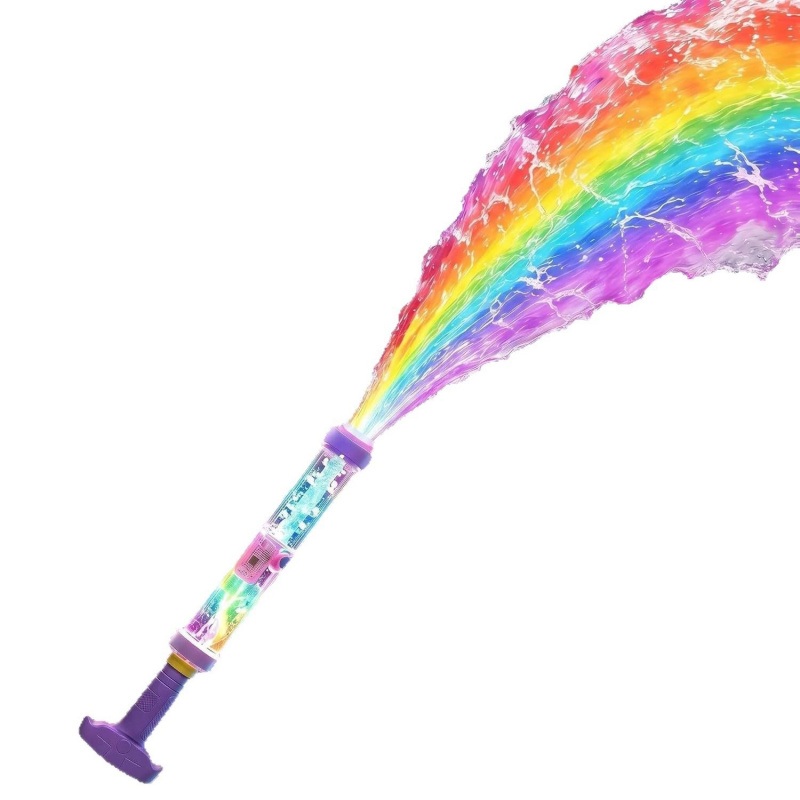 🌈 Pistola de água LED brilhante⚡ Pistola de água com luz arco-íris🚀 Brinquedo de batalha com luz LED