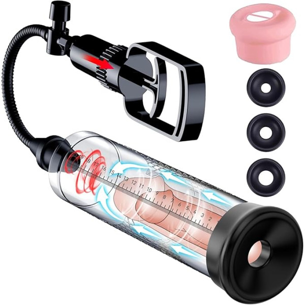 Vip20 Penis enlargement massage kit, male vacuum pump for erectile dysfunction