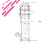 VIP22 4-pack silicone sleeves, sex toys set, condoms, spiked condoms, adult products, sex toys, silicone sleeves
