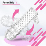 VIP22 4-pack silicone sleeves, sex toys set, condoms, spiked condoms, adult products, sex toys, silicone sleeves