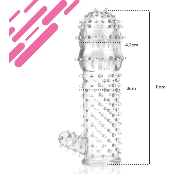 VIP22 4-pack silicone sleeves, sex toys set, condoms, spiked condoms, adult products, sex toys, silicone sleeves