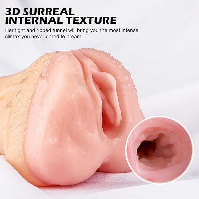 VIP38 Male masturbator pocket vagina hard TPE penis condom extender penis pump enlarger adult sex toys