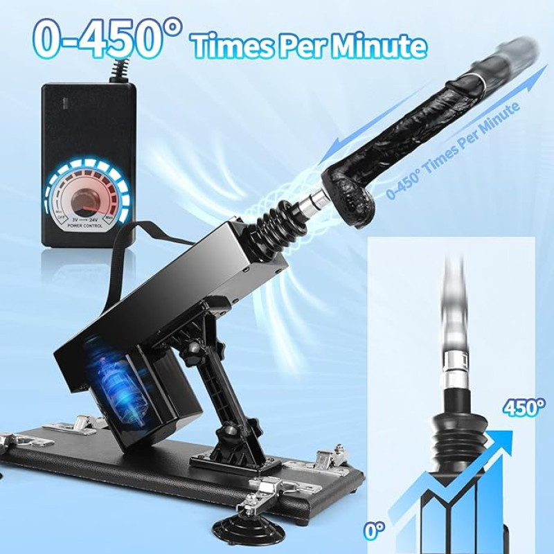 VIP53Fully automatic sex machine with 3 dildos, adjustable adult sex toys love machine for vaginal anal massage masturbation