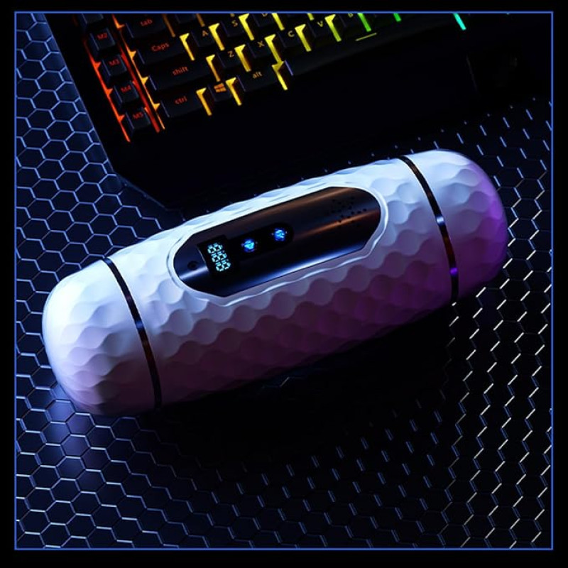 VIP05 Masturbator Strong vibration Coarse hole Magnetic charging TPE [Soft and detachable internal structure] Adult toy