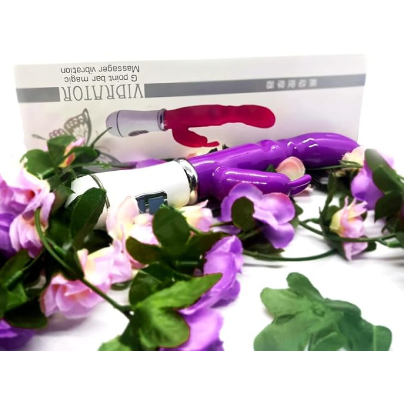 VIP07 Vibrator Rabbit Dildo Vibrator Sex Toys for Women Dual Vibration Silicagel Waterproof Vagina Clitoris G Spot Vibrators