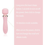 VIP09 Handheld waterproof silent portable full body massager, wireless vibrator, female vibrator, G-spot vibrator