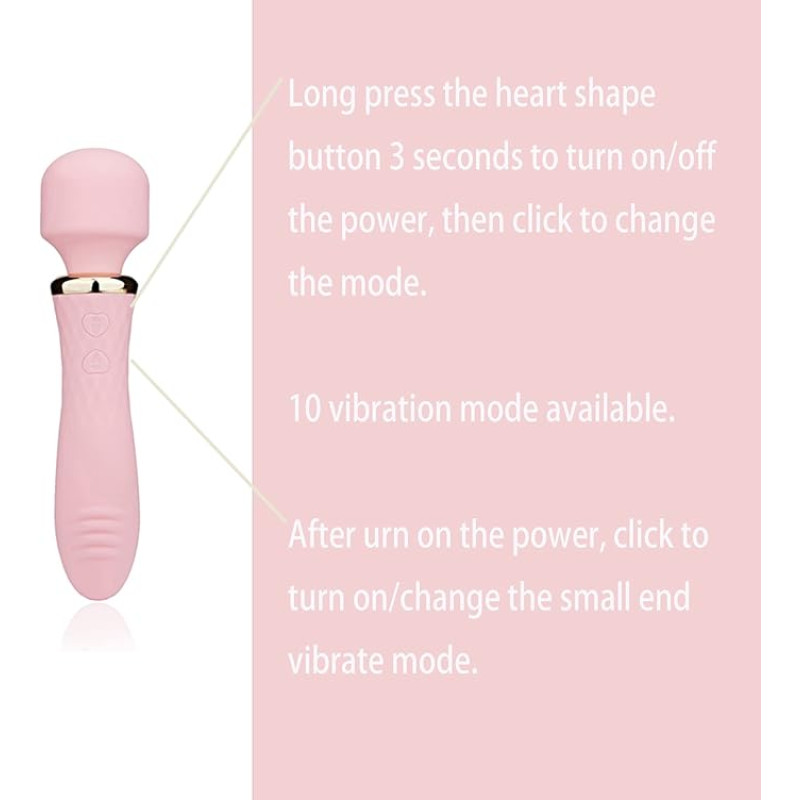 VIP09 Handheld waterproof silent portable full body massager, wireless vibrator, female vibrator, G-spot vibrator