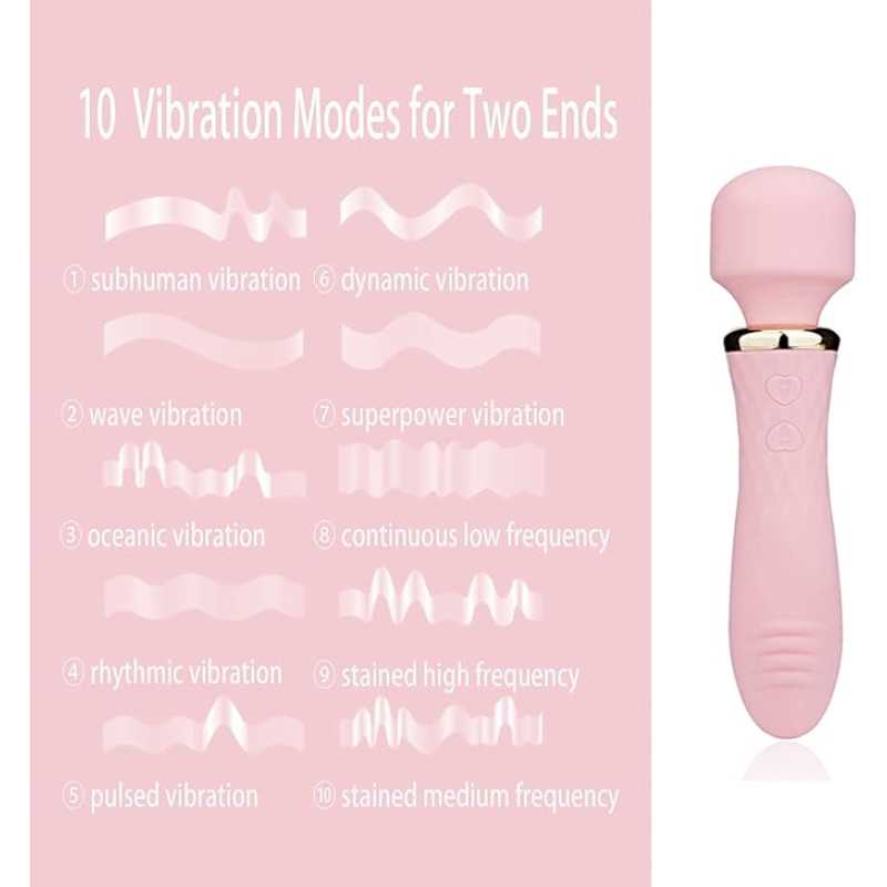 VIP09 Handheld waterproof silent portable full body massager, wireless vibrator, female vibrator, G-spot vibrator