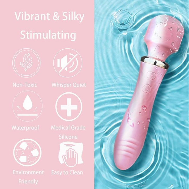 VIP09 Handheld waterproof silent portable full body massager, wireless vibrator, female vibrator, G-spot vibrator