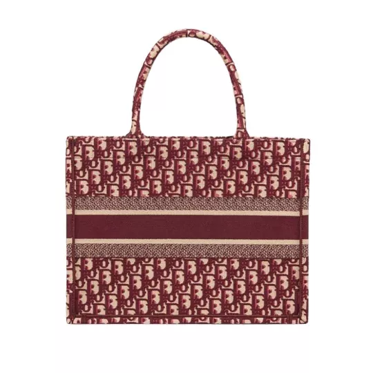 【DIOR】BOOK TOTE BAG 新木優子同項 セレブ芸能人御用達・国内発 Diorキャンバスブックトートバッグ