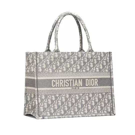 【DIOR】BOOK TOTE BAG 新木優子同項 セレブ芸能人御用達・国内発 Diorキャンバスブックトートバッグ