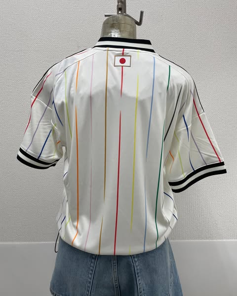 サッカー日本代表 ワールドカップ アウェイユニフォームセット - 半袖ジャージ＋ショーツ