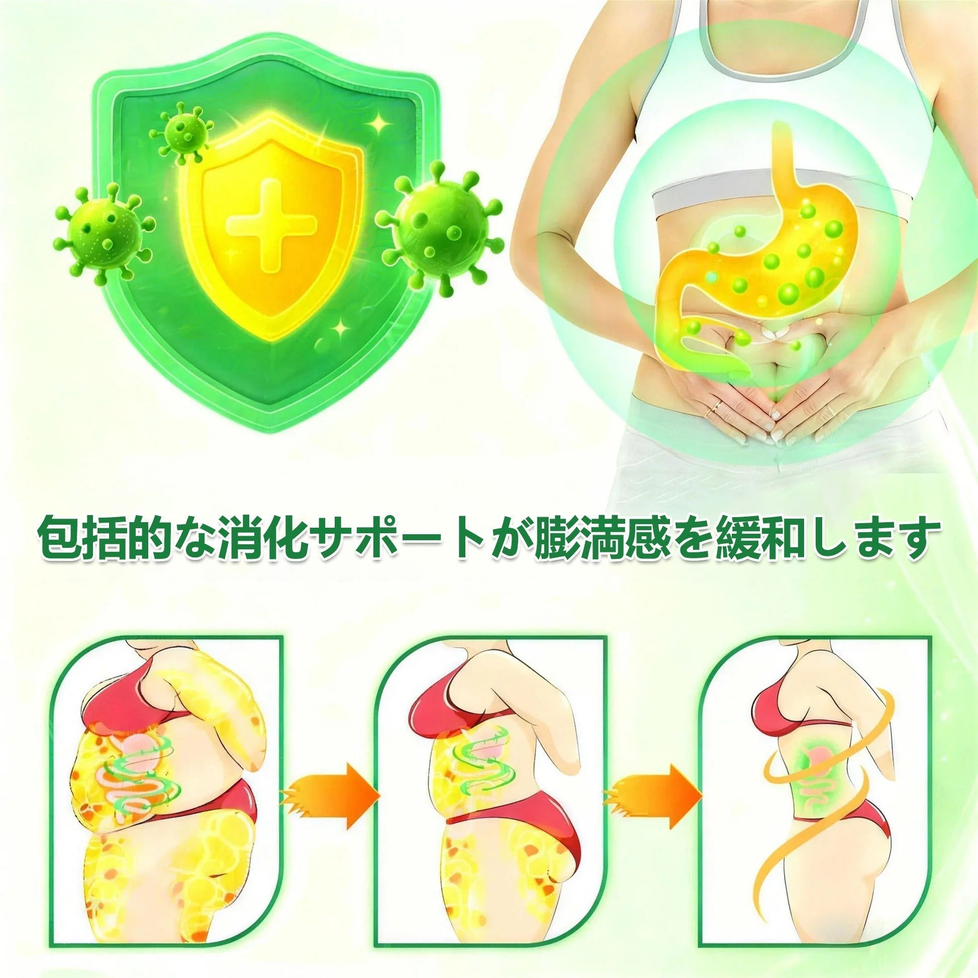 🛒BOMSTF®＆NAD+ 8-in-1 ナノ強化フォーミュラ【アップグレード版】内臓脂肪 / 肥満 / 糖尿病 / 睡眠時無呼吸 / 関節ケア / 肌のたるみ 集中サポート- 🎁
