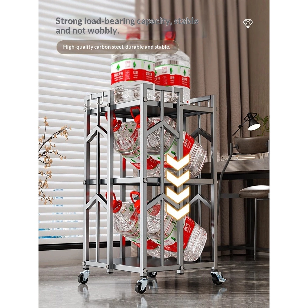 AVANRA Rotating Bookshelf Standing Books Storage Rack With Wheels