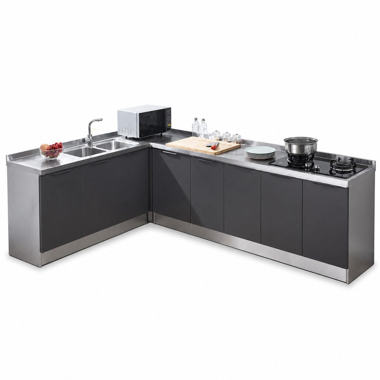AVANRA Stainless Steel Sink Cooktop Cabinet