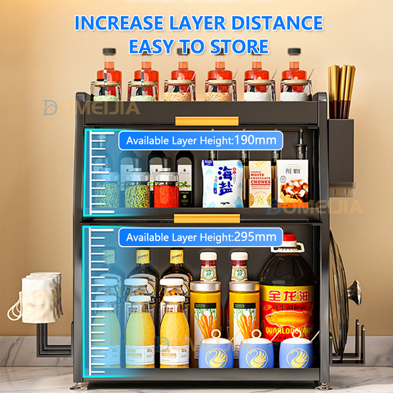 AVANRA 2-Tier Kitchen Spice Rack Organizer for kitchen spice rack Malaysia