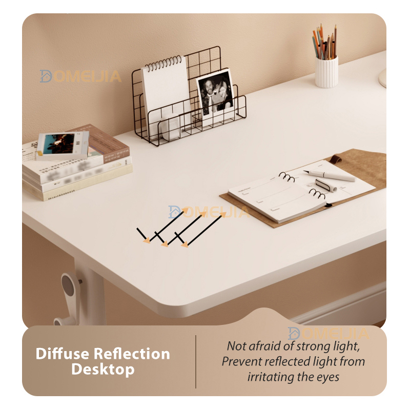 Lifting Meja Belajar Adjustable Gaming Table Study Table Bedroom Bookshelf Office Computer Meja 80~120CM