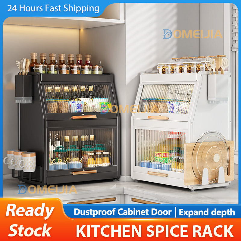 AVANRA 2-Tier Kitchen Spice Rack Organizer for kitchen spice rack Malaysia