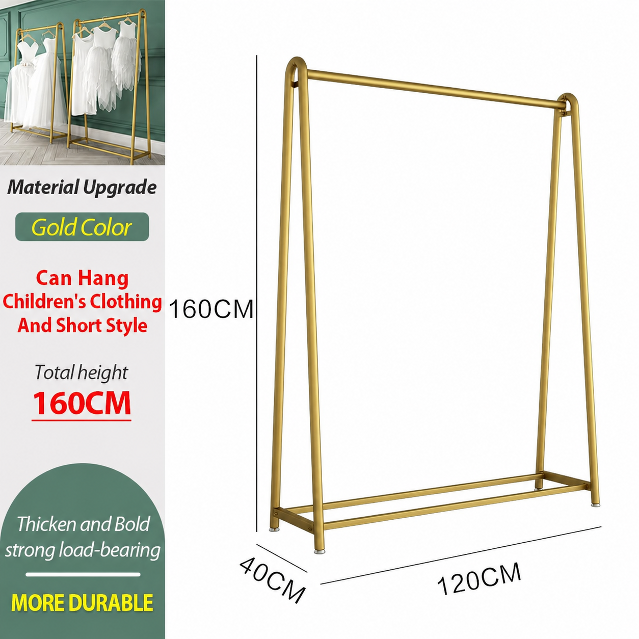 Golden Steel Clothes Rack Malaysia | AVANRA