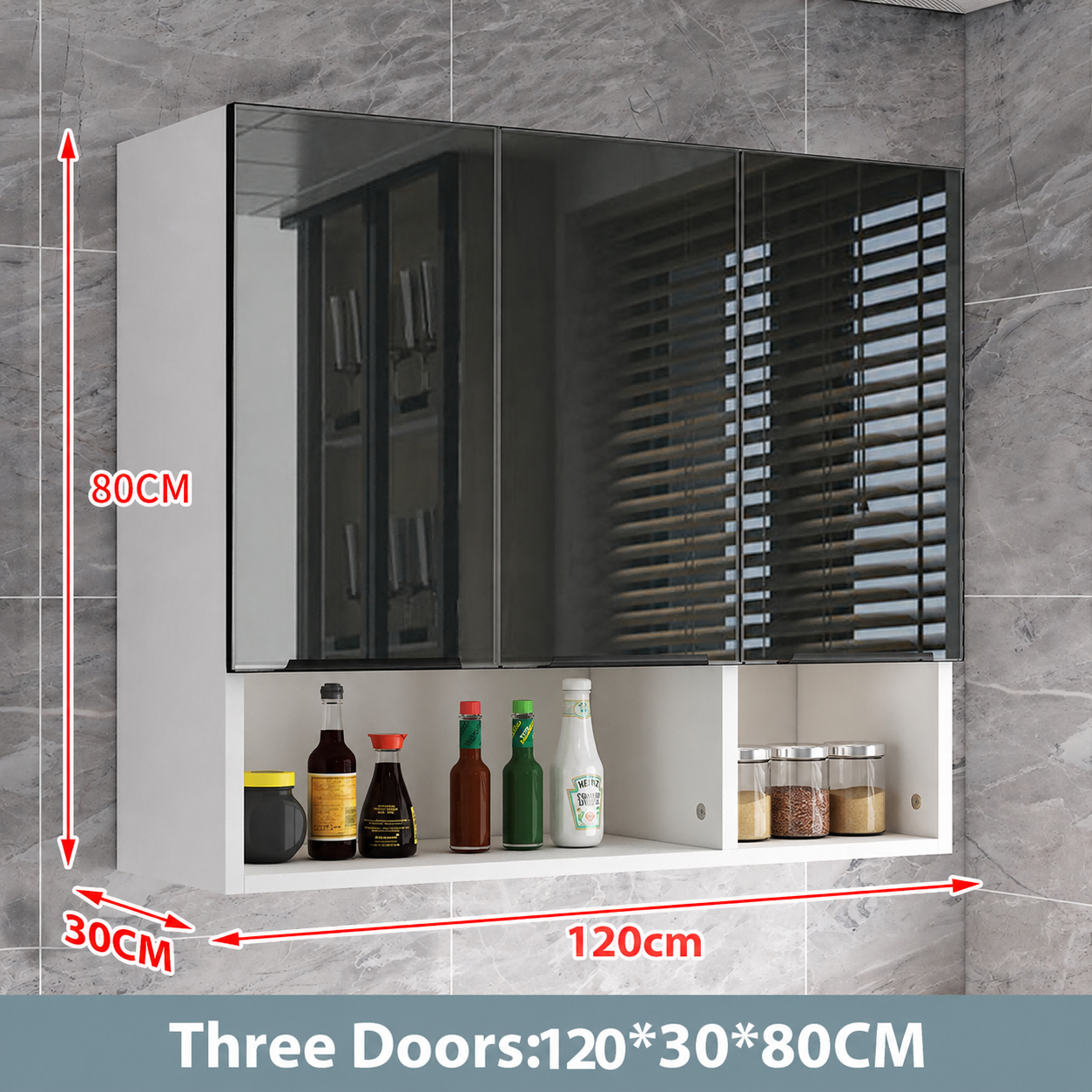 AVANRA Kitchen Wall Cabinet Waterproof pest control