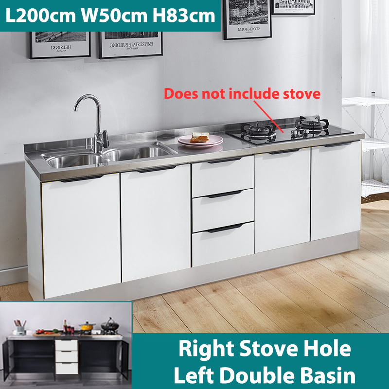 Stainless Steel Kitchen Cabinet Malaysia | AVANRA