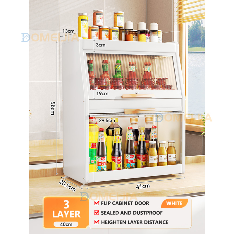 AVANRA 2-Tier Kitchen Spice Rack Organizer product detail for Malaysia homes and commercial spaces