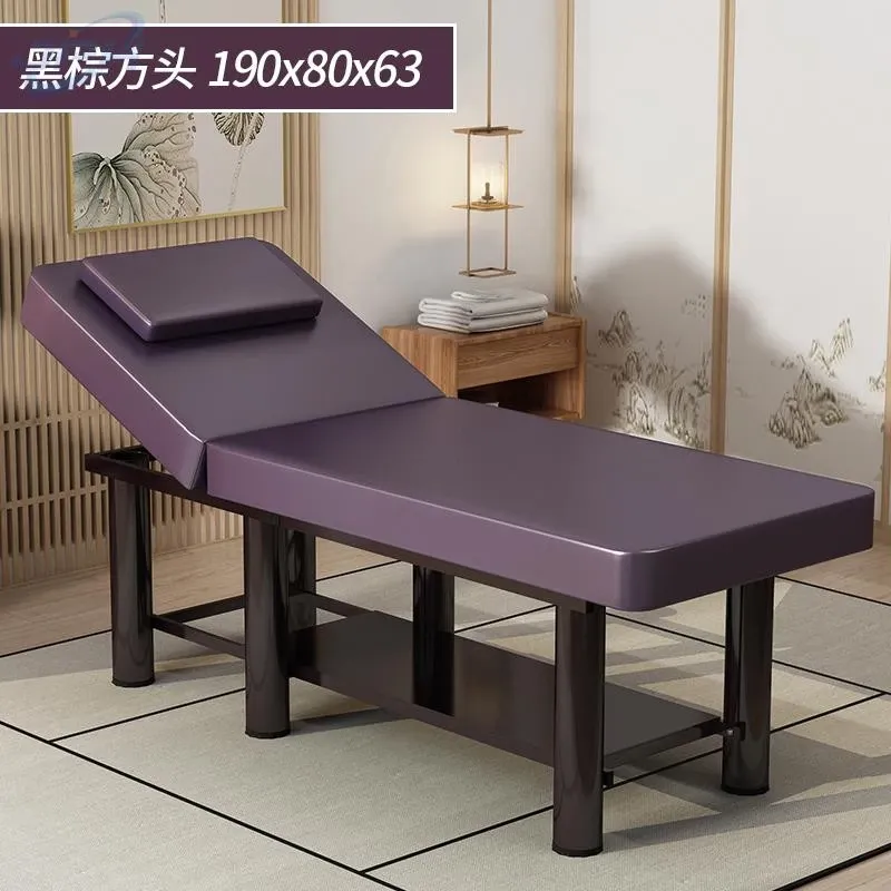 High-Quality Beauty Massage Bed With High Weight Capacity Adjustable Salon Bed For Professional Use Rak Meja Urut