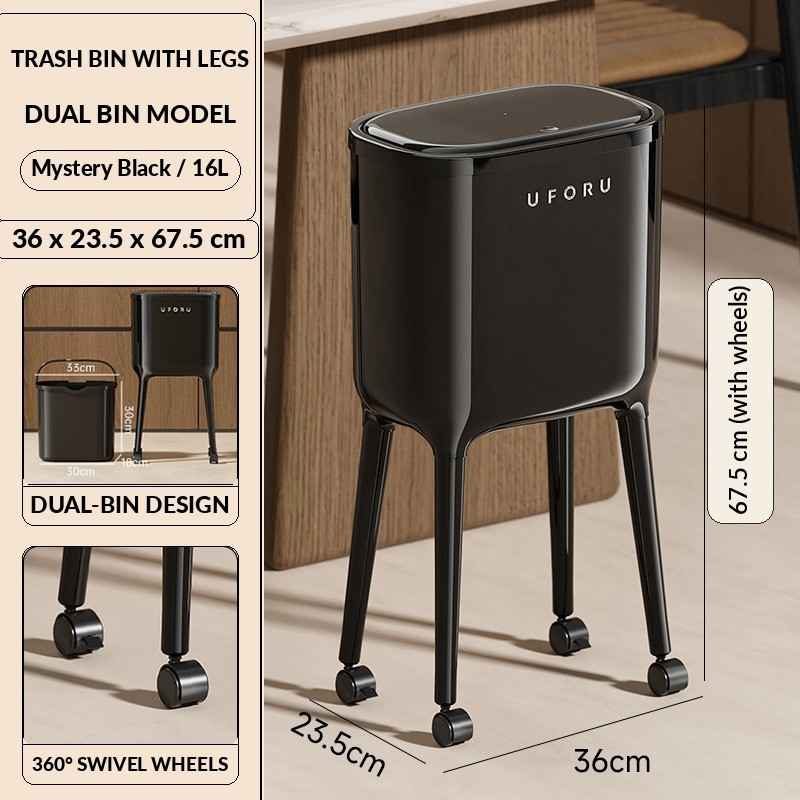 AVANRA Mobile Dustbin with Wheels