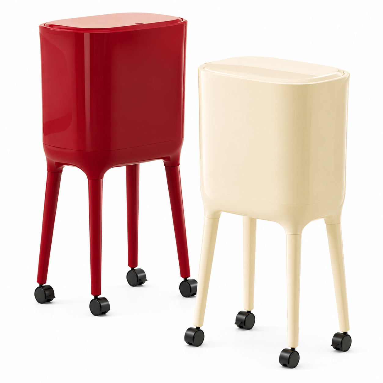 AVANRA Mobile Dustbin with Wheels