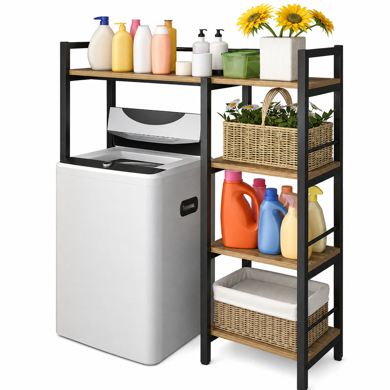 AVANRA 4-Tier Washing Machine Rack