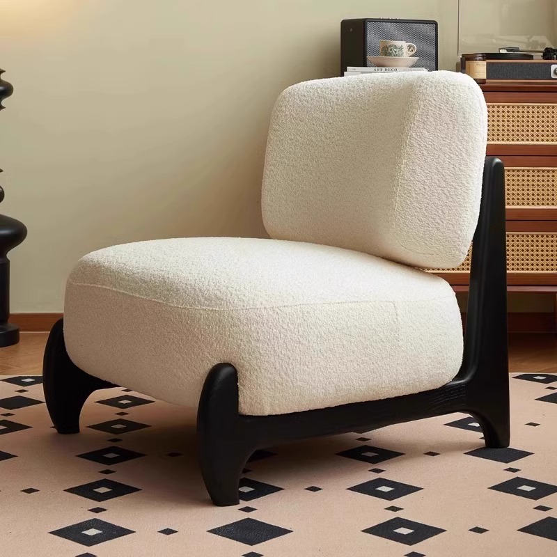AVANRA Lamb Velvet Lounge Chair for lounge chair Malaysia