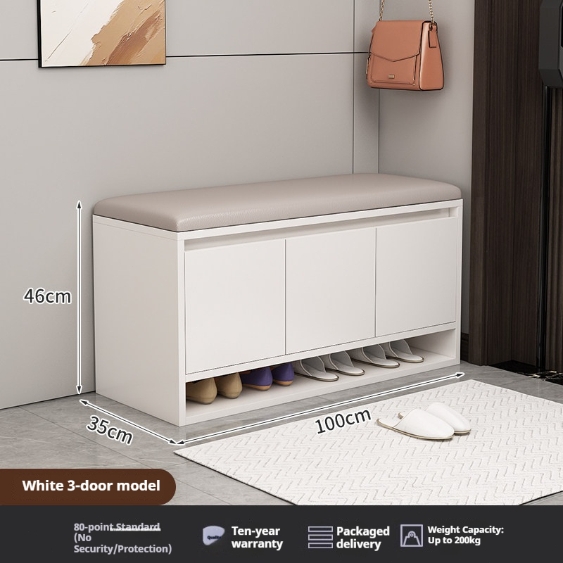 AVANRA Shoe Cabinet Bench with Cushion