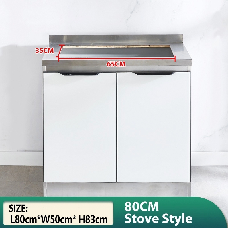 AVANRA Stainless Steel Kitchen Cabinet size and finish reference