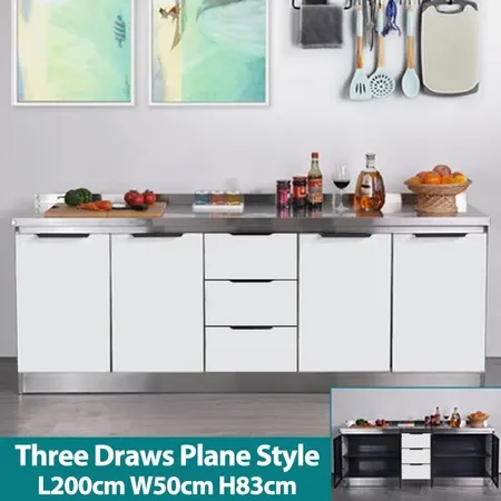 AVANRA Stainless Steel Kitchen Cabinet product detail for Malaysia homes and commercial spaces