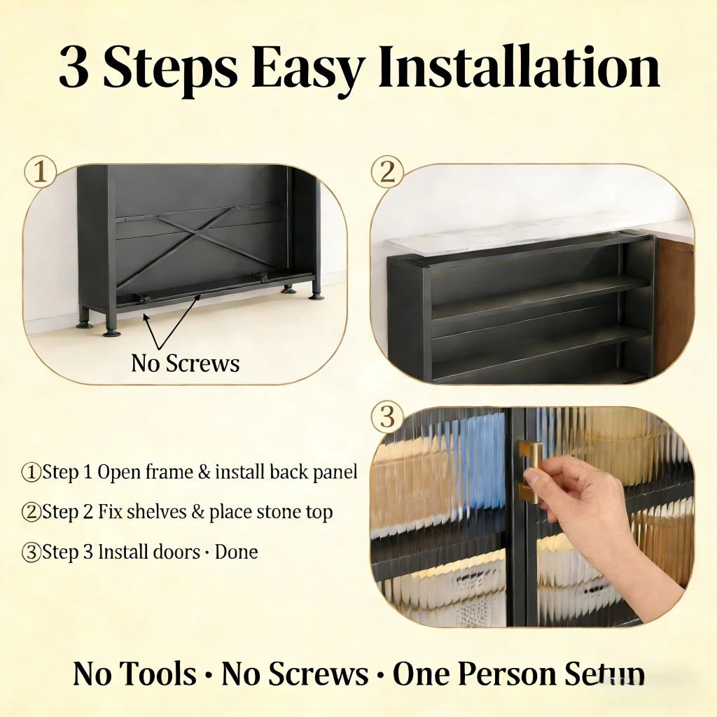 AVANRA Narrow Kitchen Storage Rack storage and usage detail