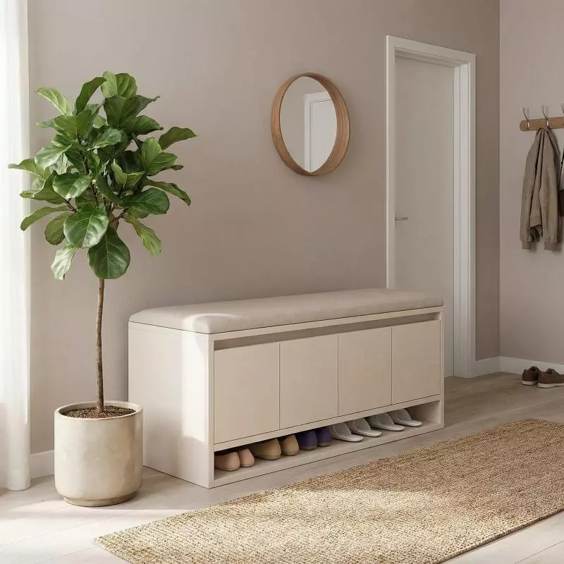 AVANRA Shoe Cabinet Bench with Cushion for shoe cabinet bench Malaysia