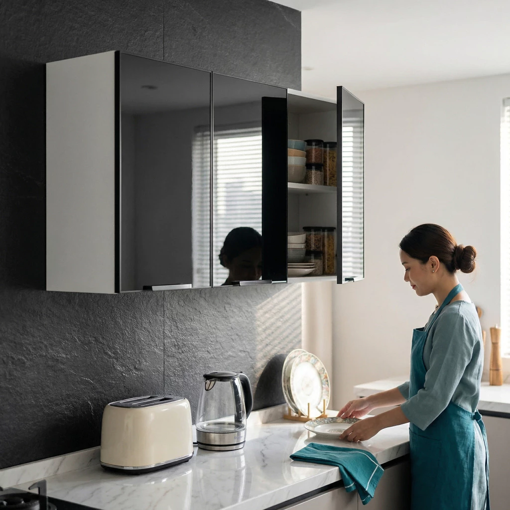 AVANRA Waterproof Kitchen Wall Cabinet product detail for Malaysia homes and commercial spaces