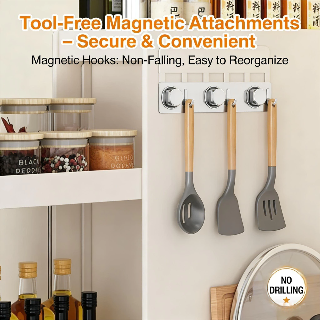 AVANRA Pull-Out Spice Rack Organizer for pull out spice rack Malaysia