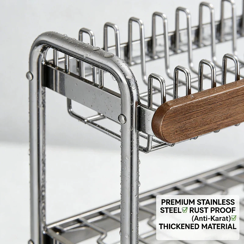 AVANRA Rustproof Dish Drainer Rack product detail for Malaysia homes and commercial spaces