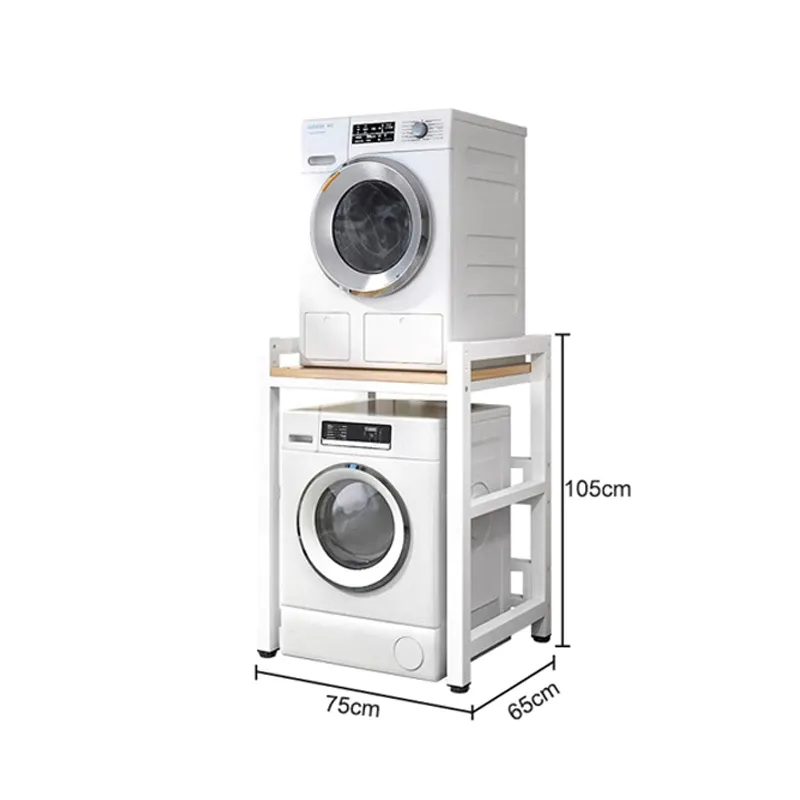 Washing Machine Rack Bathroom Storage Shelf Balcony Floor Hanger Toilet Shelves Organizer Rak Mesin Basuh