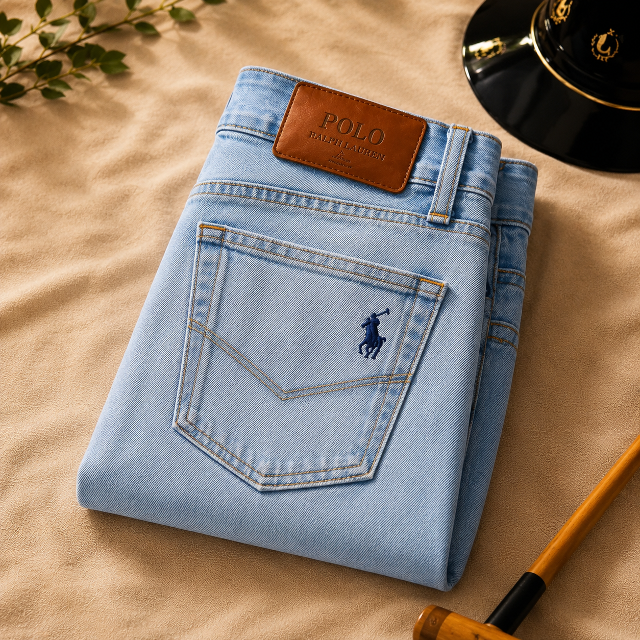 Royal Blue Signature Denim Jeans