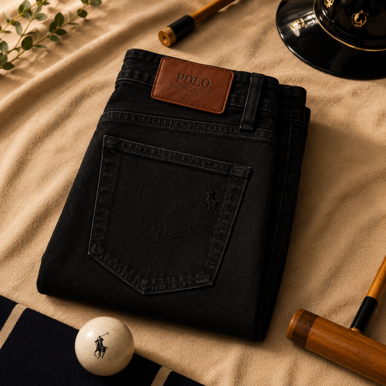 Black Premium Denim Jeans