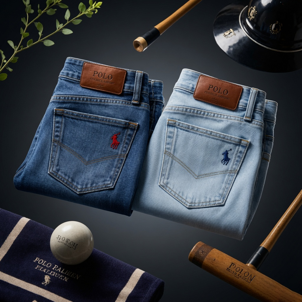 Men's Casual Slim Fit Denim Jeans Combo – Mid Blue & Ice Blue