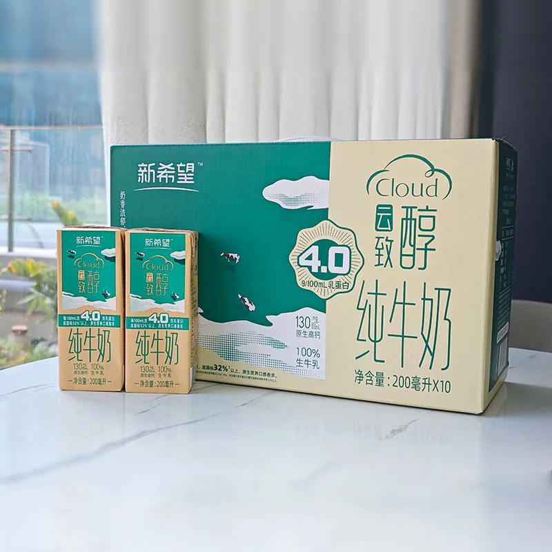 新希望云致醇纯牛奶｜3.6g乳蛋白