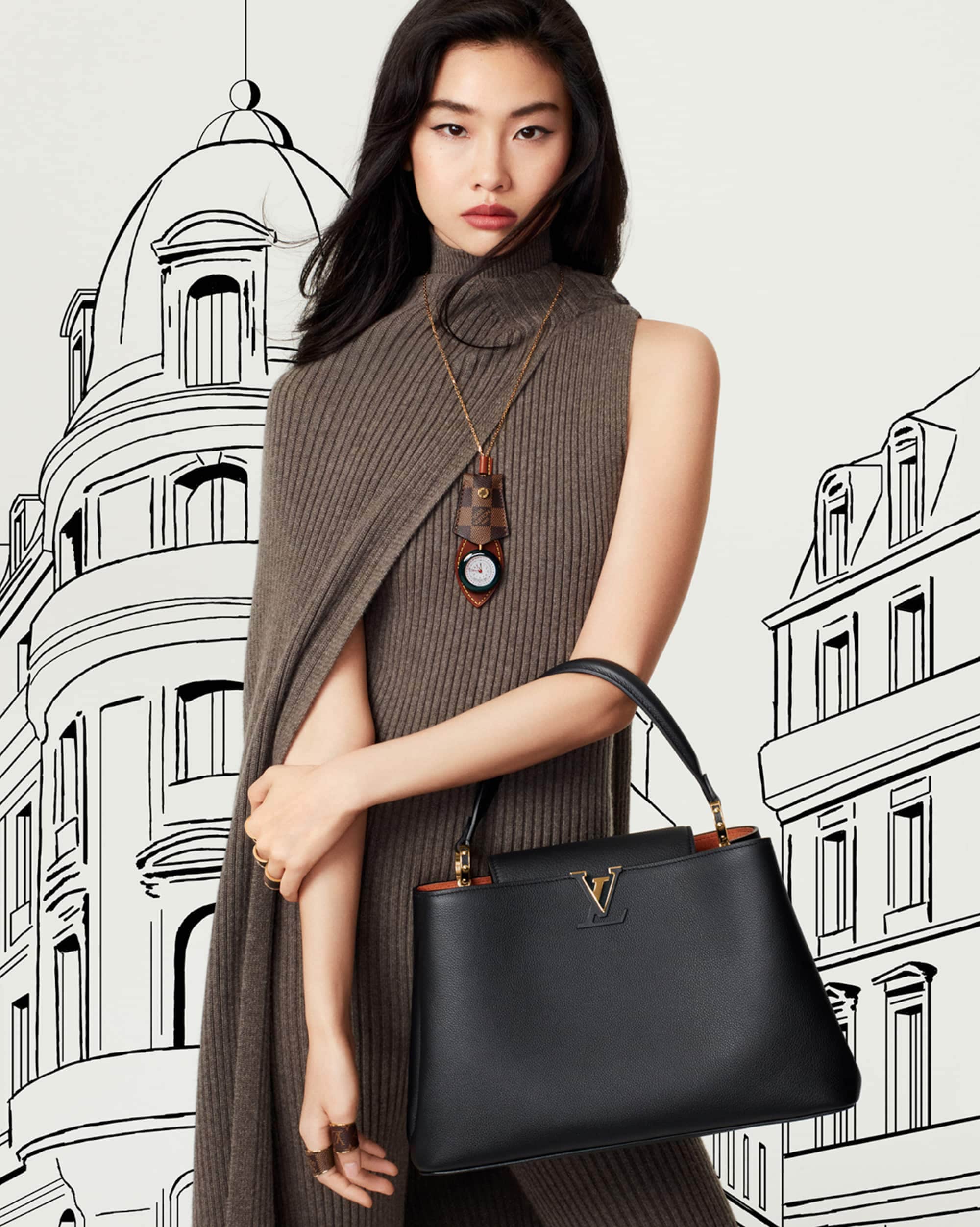 【Louis Vuitton】雑誌掲載で話題！気品と洗練を纏う「カプシーヌ MM」｜中谷美紀さん、富岡佳子さん、滝沢眞規子さん、大政絢さんの上質スタイルにも映える名品バッグ