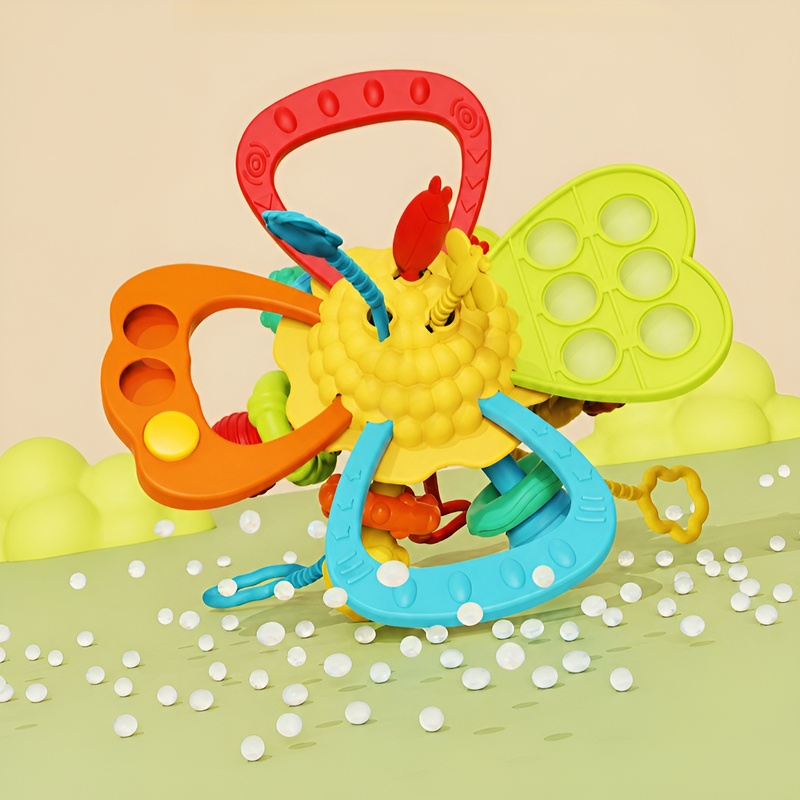 Newborn Drawer-Style Teething Educational Toy