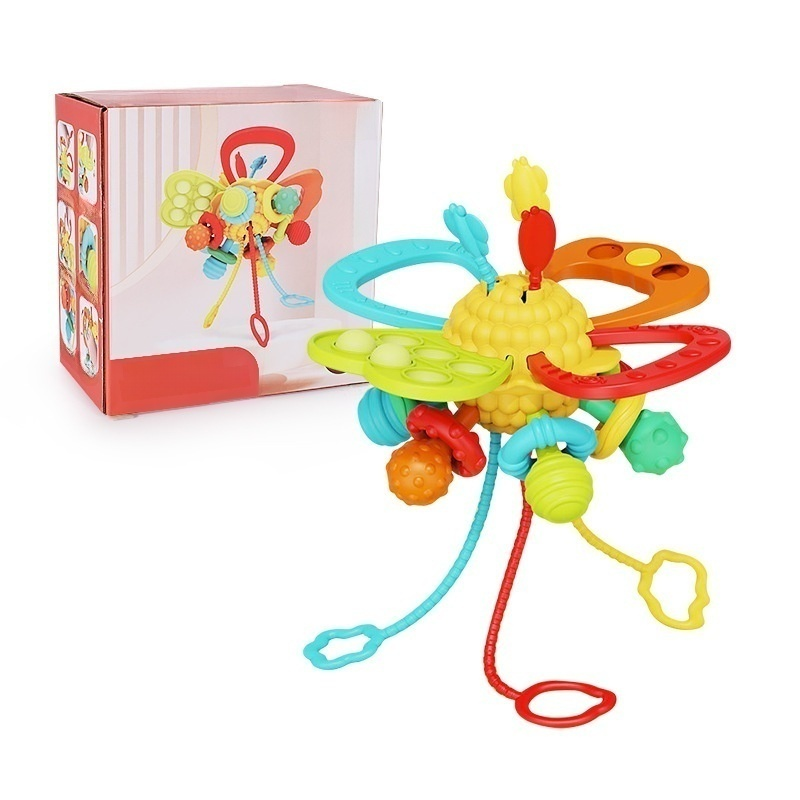 Newborn Drawer-Style Teething Educational Toy