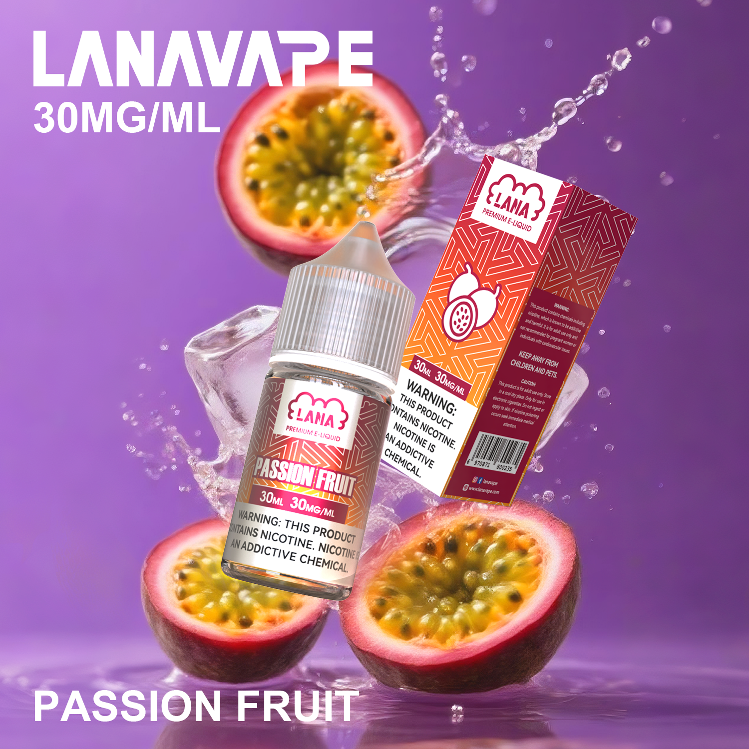 【LANA煙油】LANA丁鹽系列 & LANA JUICE 馬來西亞版  | 30ml/30mg拉娜lana原廠煙油 100%正品煙油 | 適配各種空煙彈 | 台湾现货貨到付款