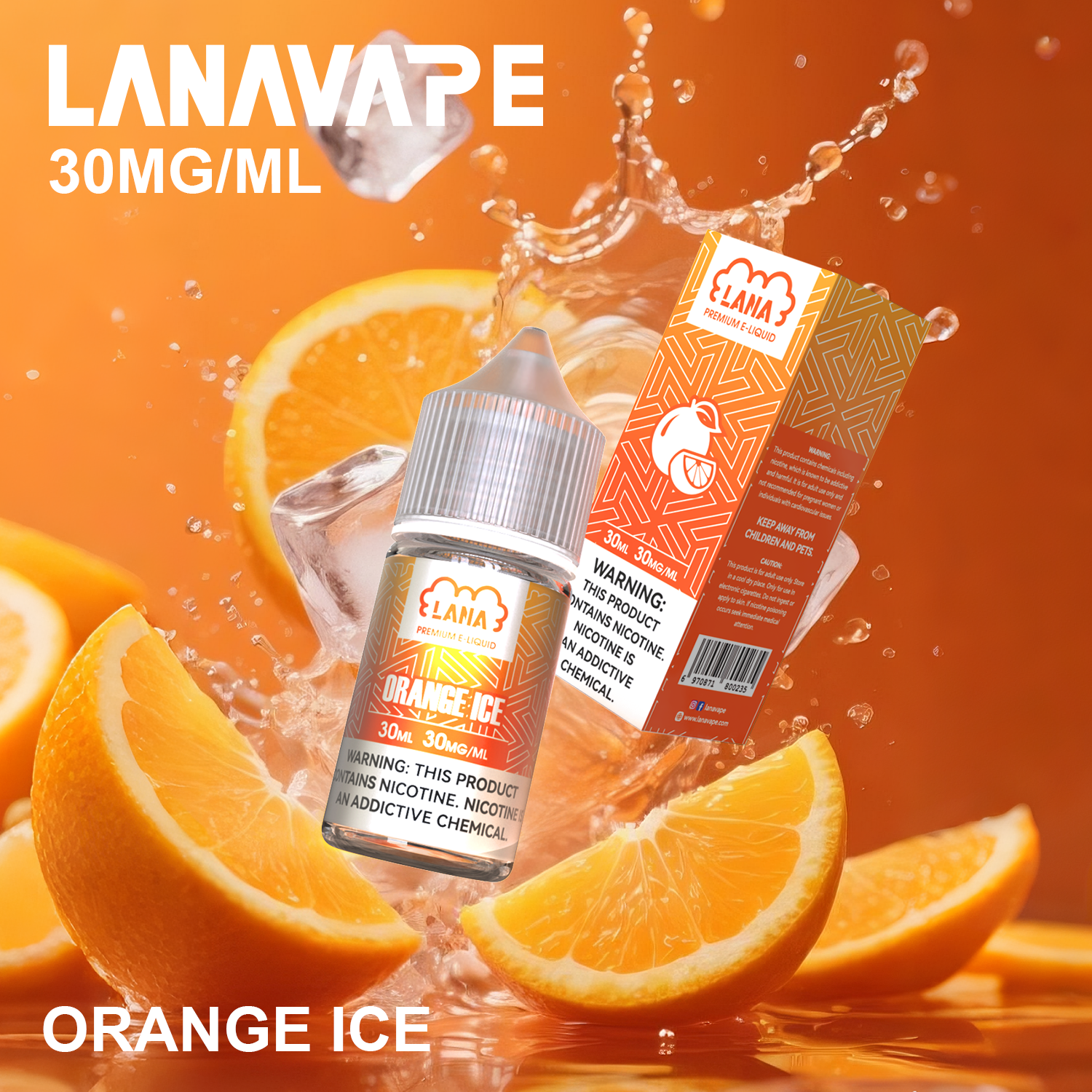 【LANA煙油】LANA丁鹽系列 & LANA JUICE 馬來西亞版  | 30ml/30mg拉娜lana原廠煙油 100%正品煙油 | 適配各種空煙彈 | 台湾现货貨到付款